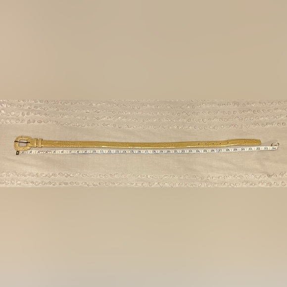 WCM New York Leather Snakeskin Belt - Picture 5 of 17